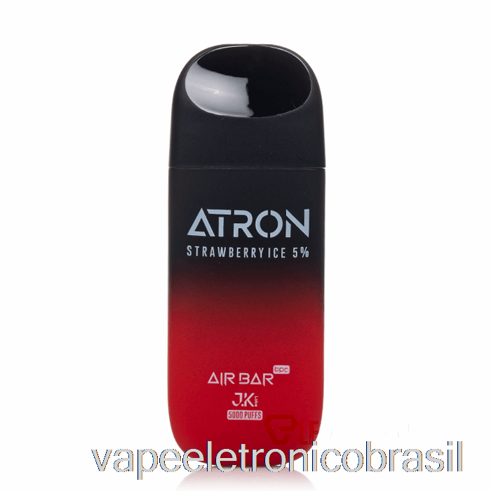 Vape Vaporesso Air Bar Atron 5000 Gelo De Morango Descartável